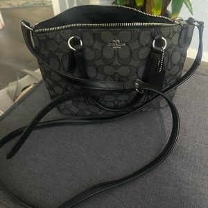 Signature "C" Coach crossbody
